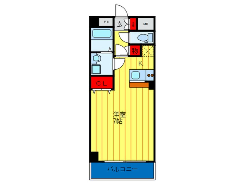 間取図 シトラセイトマンション