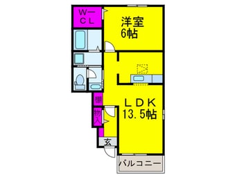 間取図 メゾン　メルベイユ
