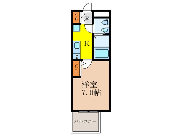 間取り図 セレニテ三国プリエ