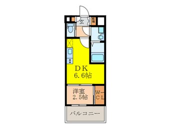 間取図 セレニテ三国プリエ