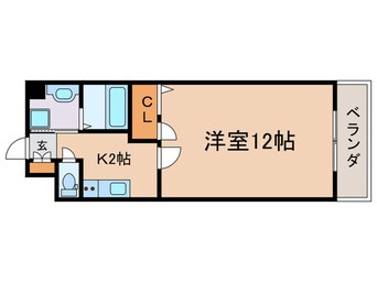 間取図 エスリード西小路御池（308）