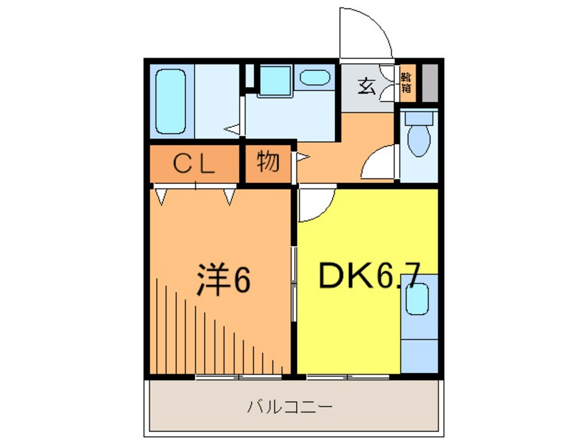 間取図 ビラ相生