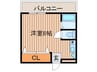 フェリセ富田 1Rの間取り