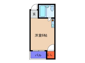 間取図 メゾンブランシェ２番館