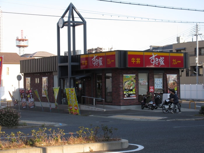 すき屋(ファストフード)まで159m ＰＩＮＥＨＩＬＬ六甲