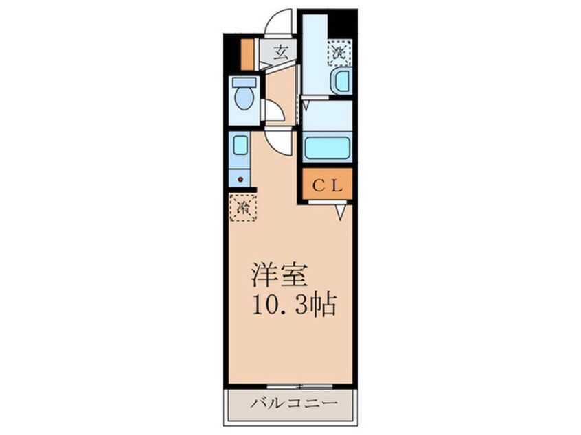間取図 フィ－ルドロ－ドⅡ