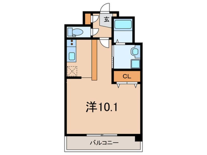 間取図 メゾン　エフ　カミサワ