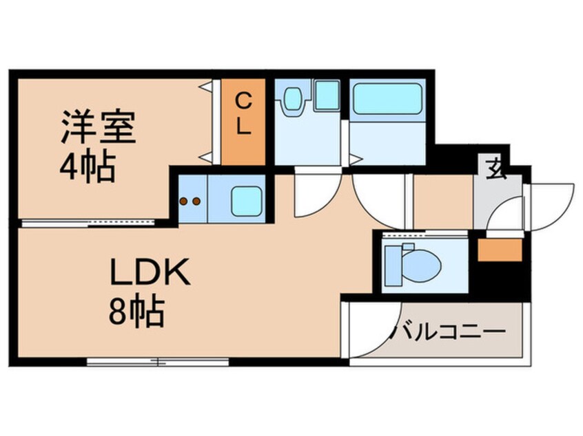 間取図 H-Maison加美正覚寺Ⅹ