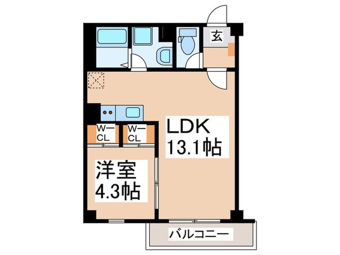 間取り図 ソラシアレジデンス九条