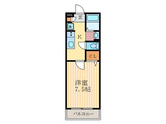 間取図 エミネンス西京極