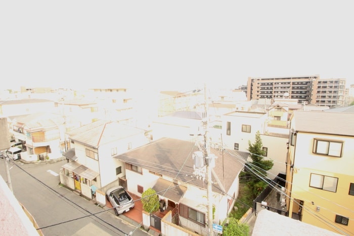 室内からの展望 グリ－ンテラス住吉