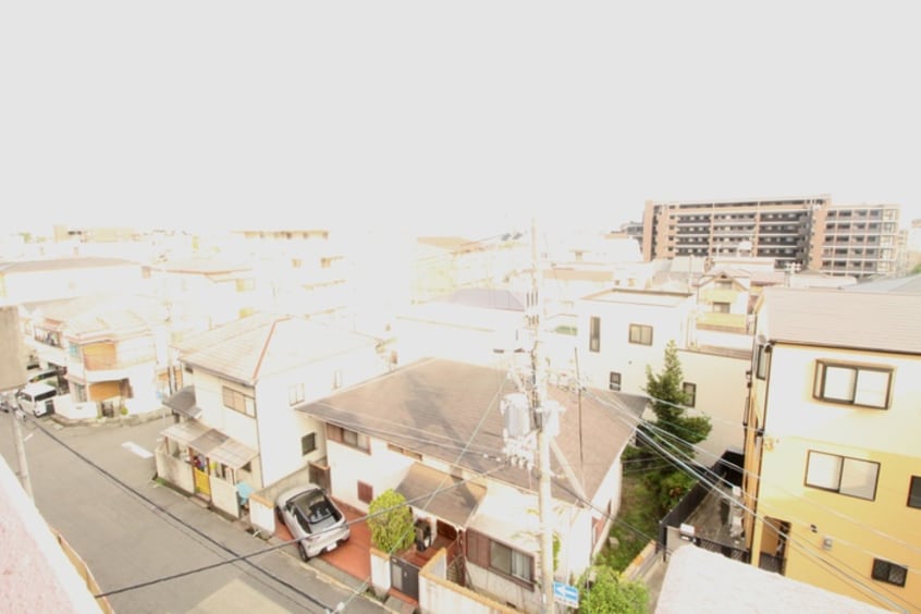 室内からの展望 グリ－ンテラス住吉