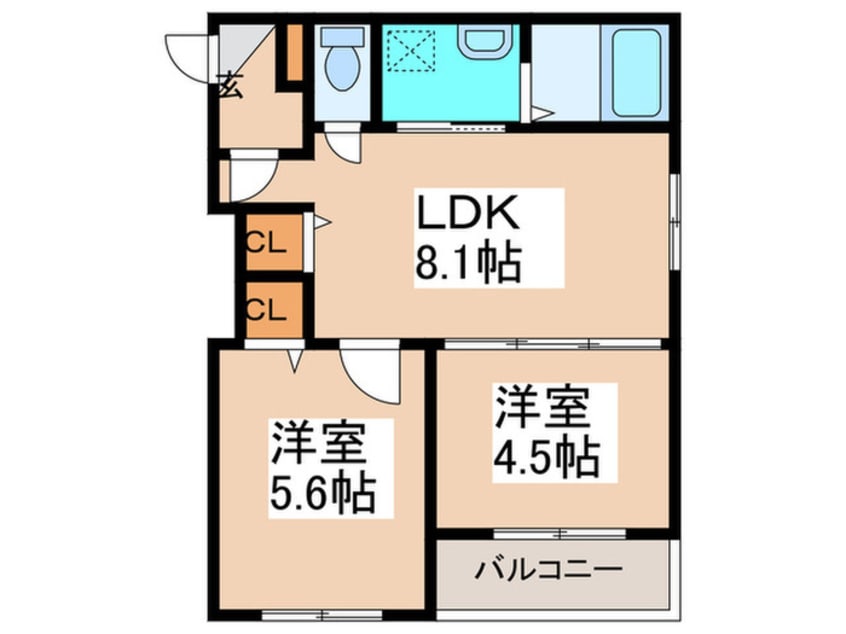 間取図 GRANDIR加美北