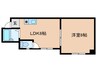 シャトーユキ 1LDKの間取り