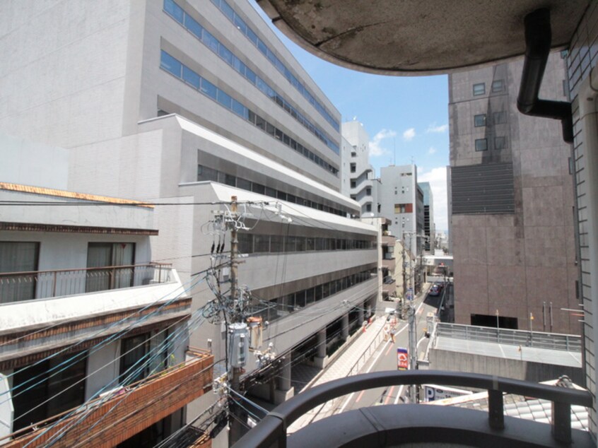室内からの展望 ﾋﾞﾚｲﾕ真英四条柳馬場
