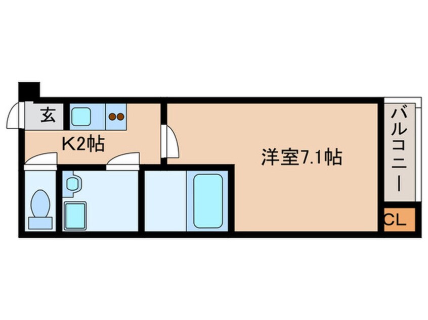 間取図 H-Maison加美正覚寺Ⅸ