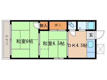 間取図 マンション レークサイド