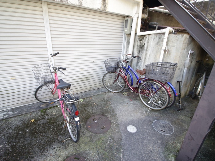 駐輪場 マンション レークサイド