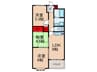 ボナ－ル中西 3LDKの間取り