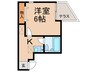 Avanti　Tarumi 1Kの間取り