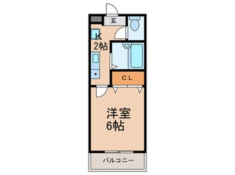 間取図 ロイヤルメゾン六甲道