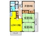 第５清涼マンション 3LDKの間取り