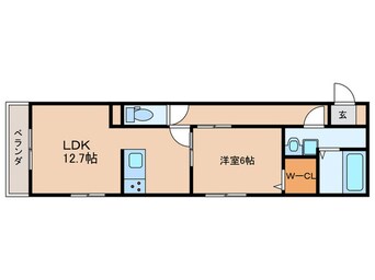 間取図 エムライズ大蔵中町