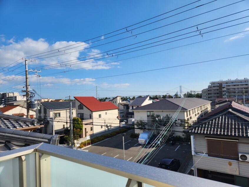 室内からの展望 エムライズ大蔵中町