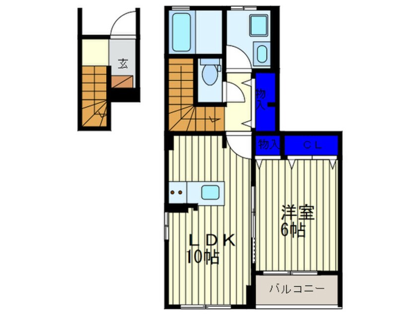 間取図 リジエールⅠ