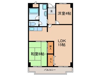 間取図 リバブル金陵