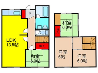 間取図 ビオラハウスⅠ