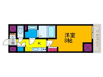 間取図 フォレストインサイド鳳