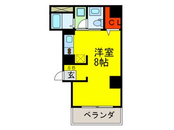 間取図 CITY　SPIRE堺筋本町