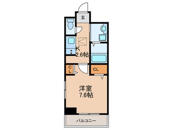 間取図 メゾン　ド　シュシュ