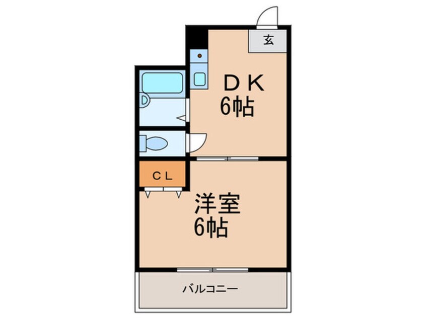 間取図 メゾンド花木