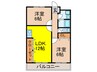シャルマン 2LDKの間取り