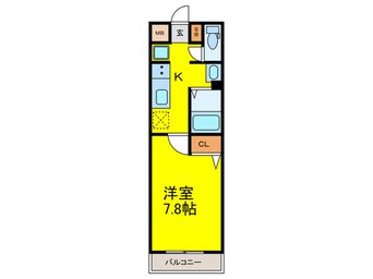 間取図 サリエンテス堺七道