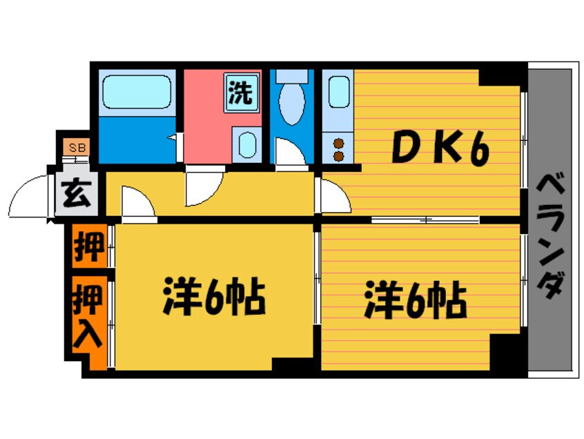 間取図 パークサイド岡崎