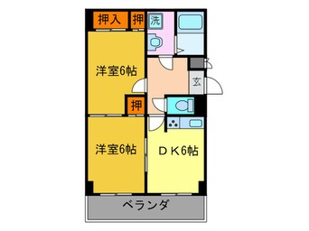 間取図 パークサイド岡崎