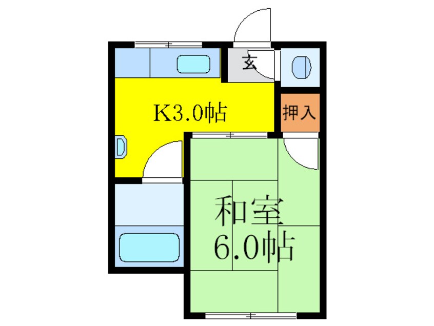 間取図 山辺マンション