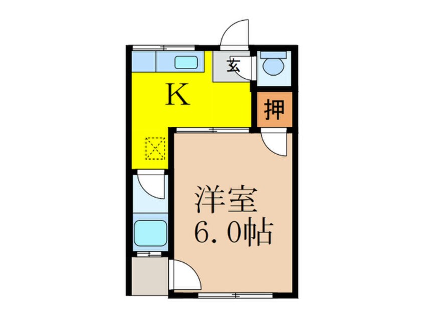 間取図 山辺マンション