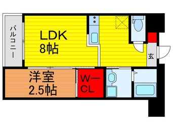 間取図 リアコート門真本町