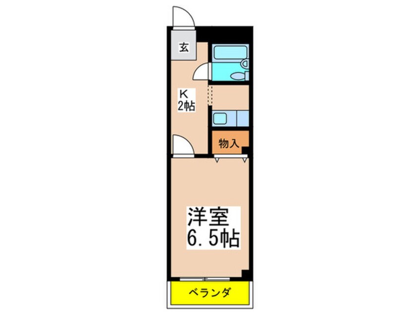 間取図 ゴールドハイツ
