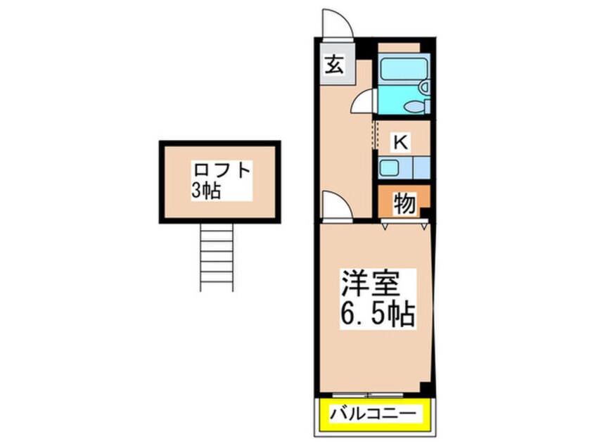 間取図 ゴールドハイツ