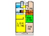 グリ－ンヒルパ－トⅡ 2LDK+Sの間取り