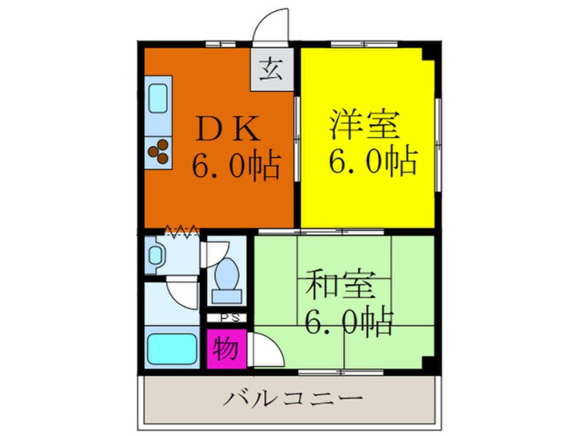 間取図 T･Kハイツ