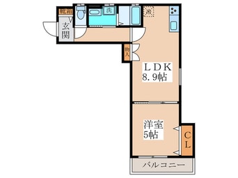 間取図 ロータス鴻池