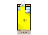 バイオレットコ－ポ 1Rの間取り