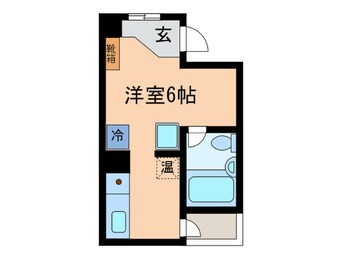 間取図 バイオレットコ－ポ