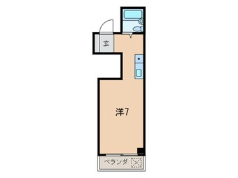 間取図 バイオレットコ－ポ